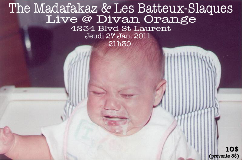 Live tonight The Madafakaz