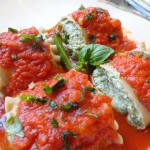 Vegan Spinach and Mushroom Lasagna Rolls with Tofu Ricotta