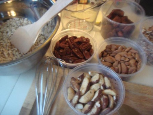 granola making
