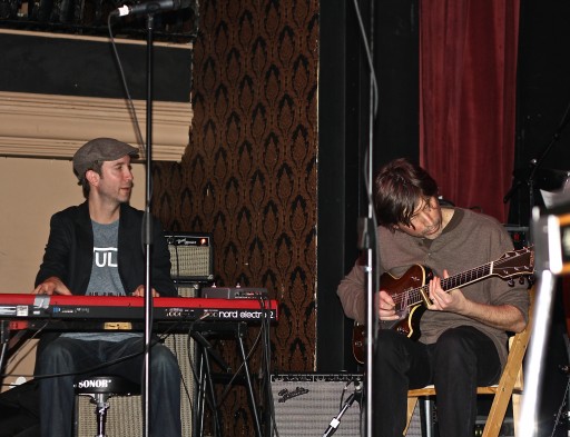 Jesse O'Brien (also played with Colin James this week) and Michael Timmins (Cowboy Junkies)