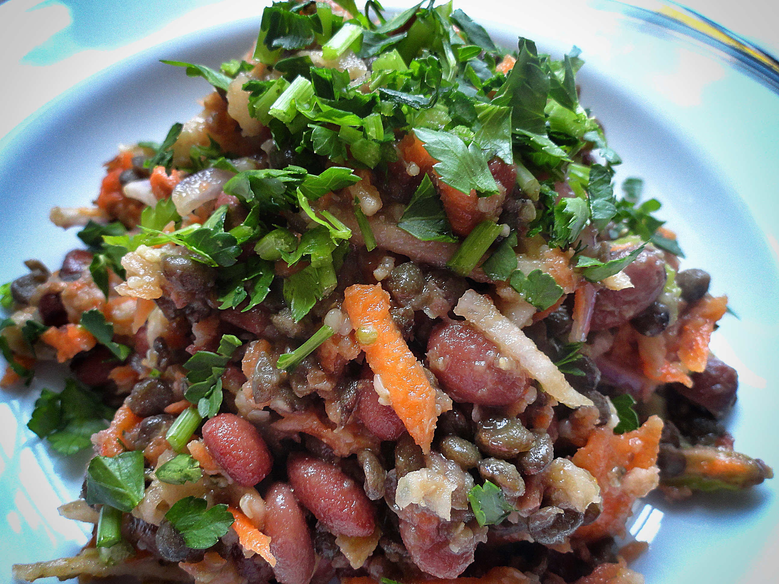 Lemon Lime Bean Medley Salad The Box