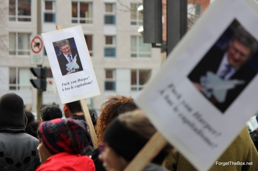 Anti Harper protest Montreal Nov 15 2013 c