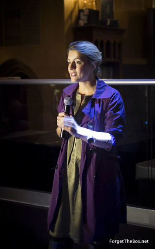 New Heritage Minister Melanie Joly during her campaign for Mayor of Montreal (photo Valeria Bismar)