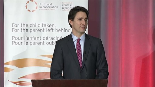 trudeau truth and reconciliation commission