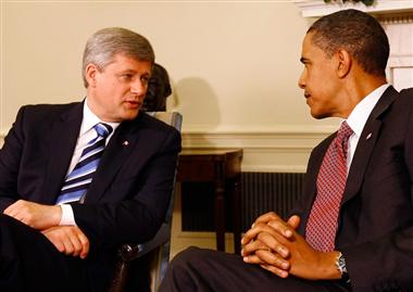 Harper & Obama Win McNamee , Getty Images
