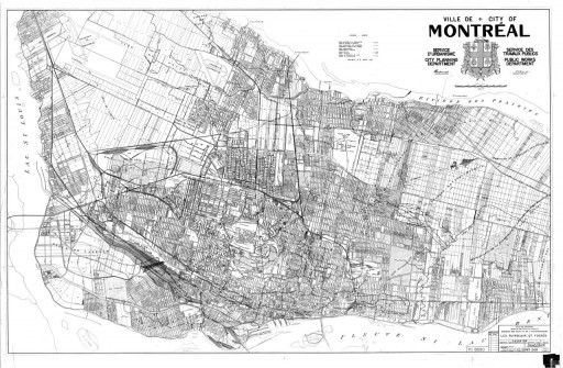 Montreal underground river map