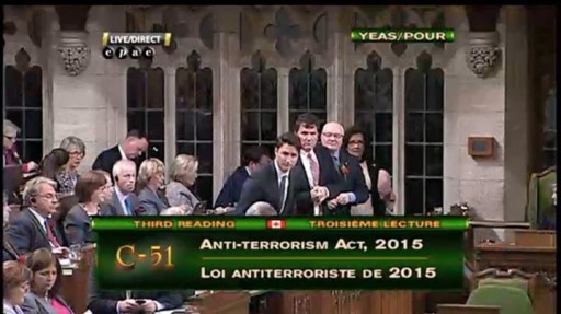 trudeau voting for