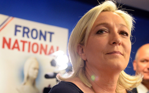 Front National leader Marie Le Pen (image: Al Jazeera)